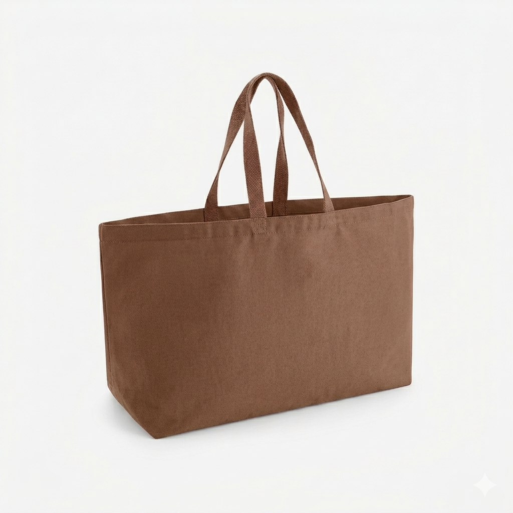 CHOSEN™ Oversized Tote-MOCHA BROWN