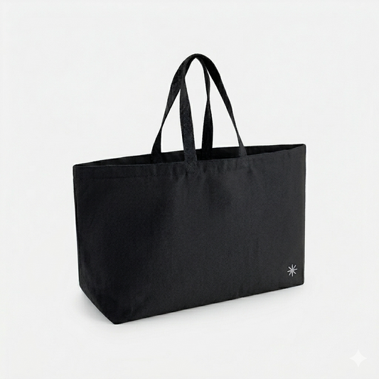 CHOSEN™ Oversized Tote- MIDNIGHT BLACK