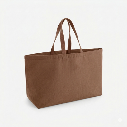 CHOSEN™ Oversized Tote-MOCHA BROWN